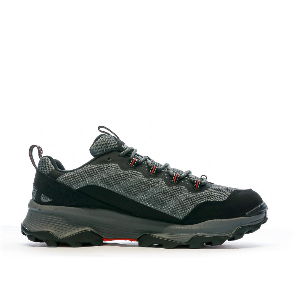 Chaussures de randonnée Gris/Rouge Homme Merrell Speed Strike vue 2