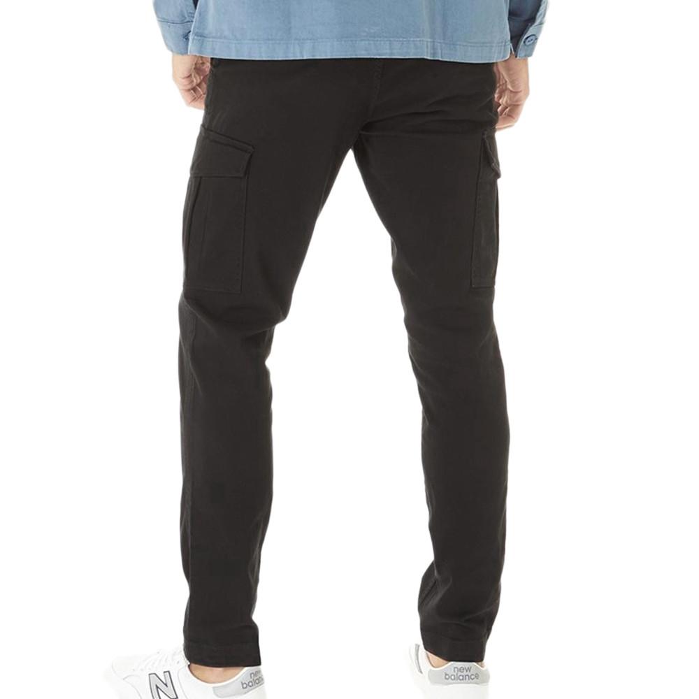 Pantalon Cargo Noir Homme Jack & JonesCuffed vue 2