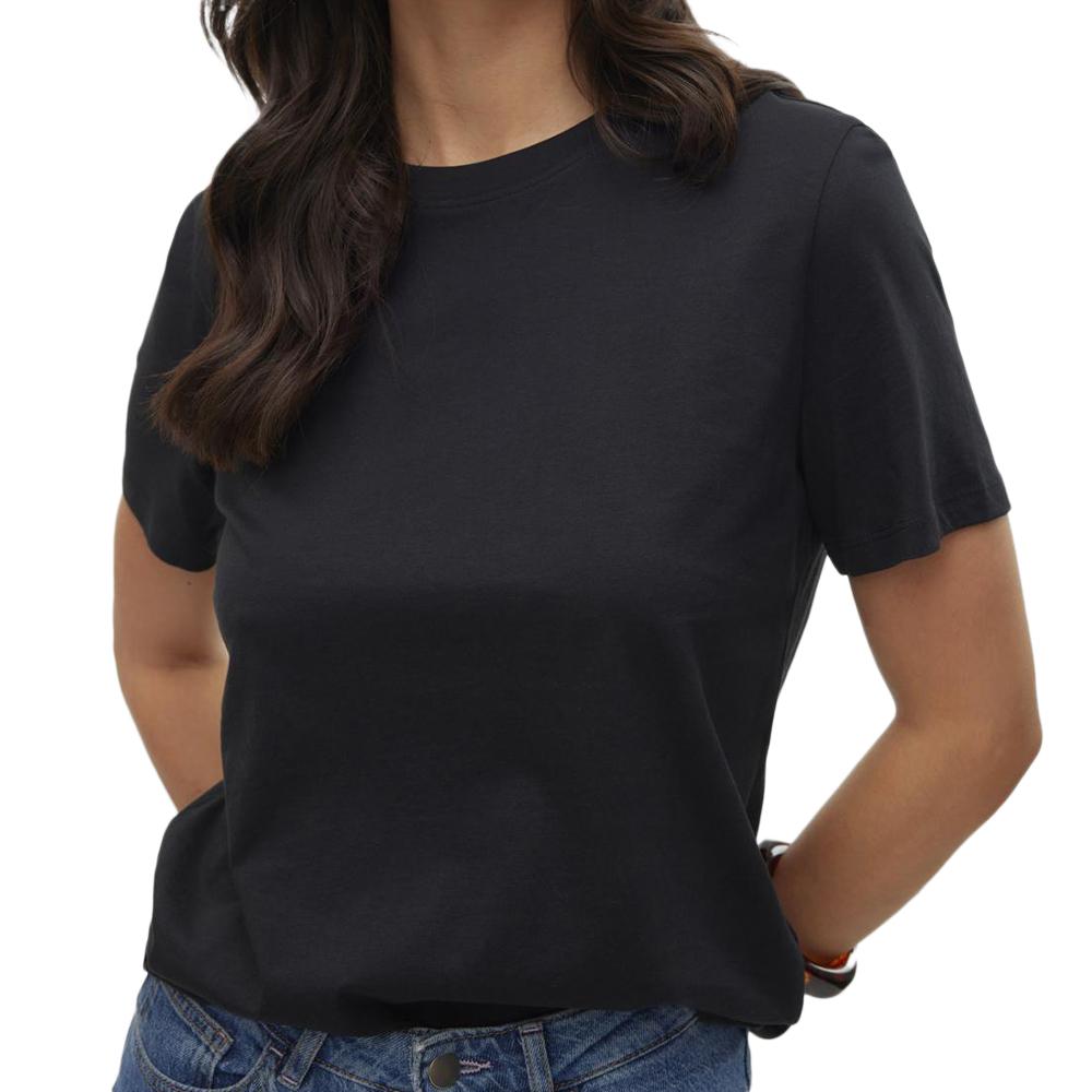 T-shirt Noir Femme Vero Moda Paulina pas cher