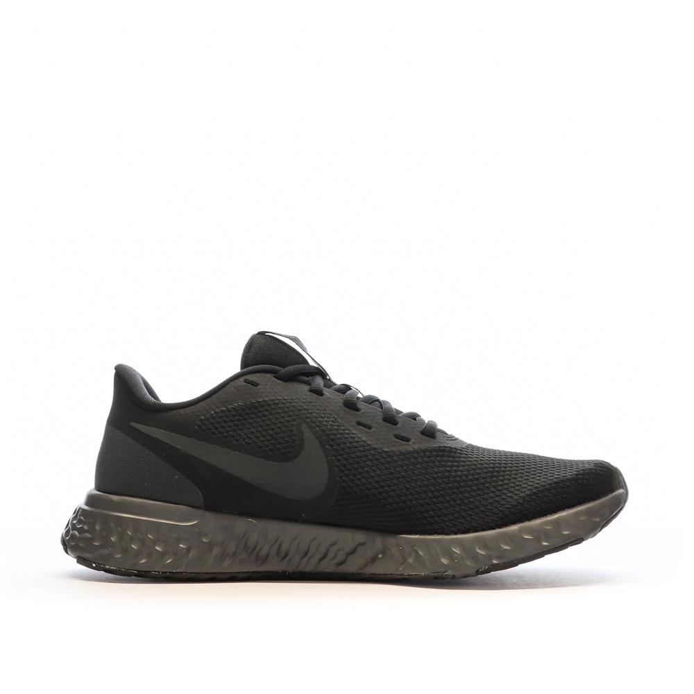 Chaussures de Running Noire Homme Nike Revolution 5 vue 2