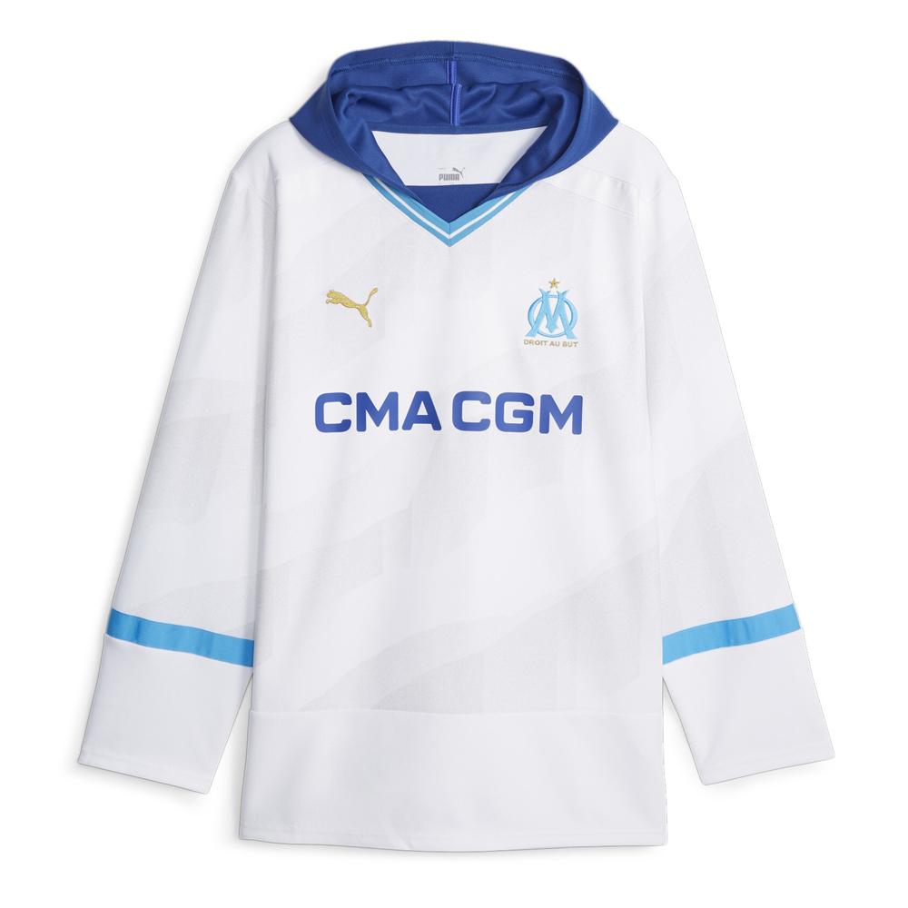 OM Maillot Supporter Domicile Homme Puma Oversize Winter 2023/2024 pas cher