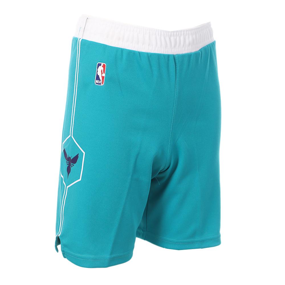 Short de Basketball Bleu Clair Garçon NBA Charlotte Hornets pas cher