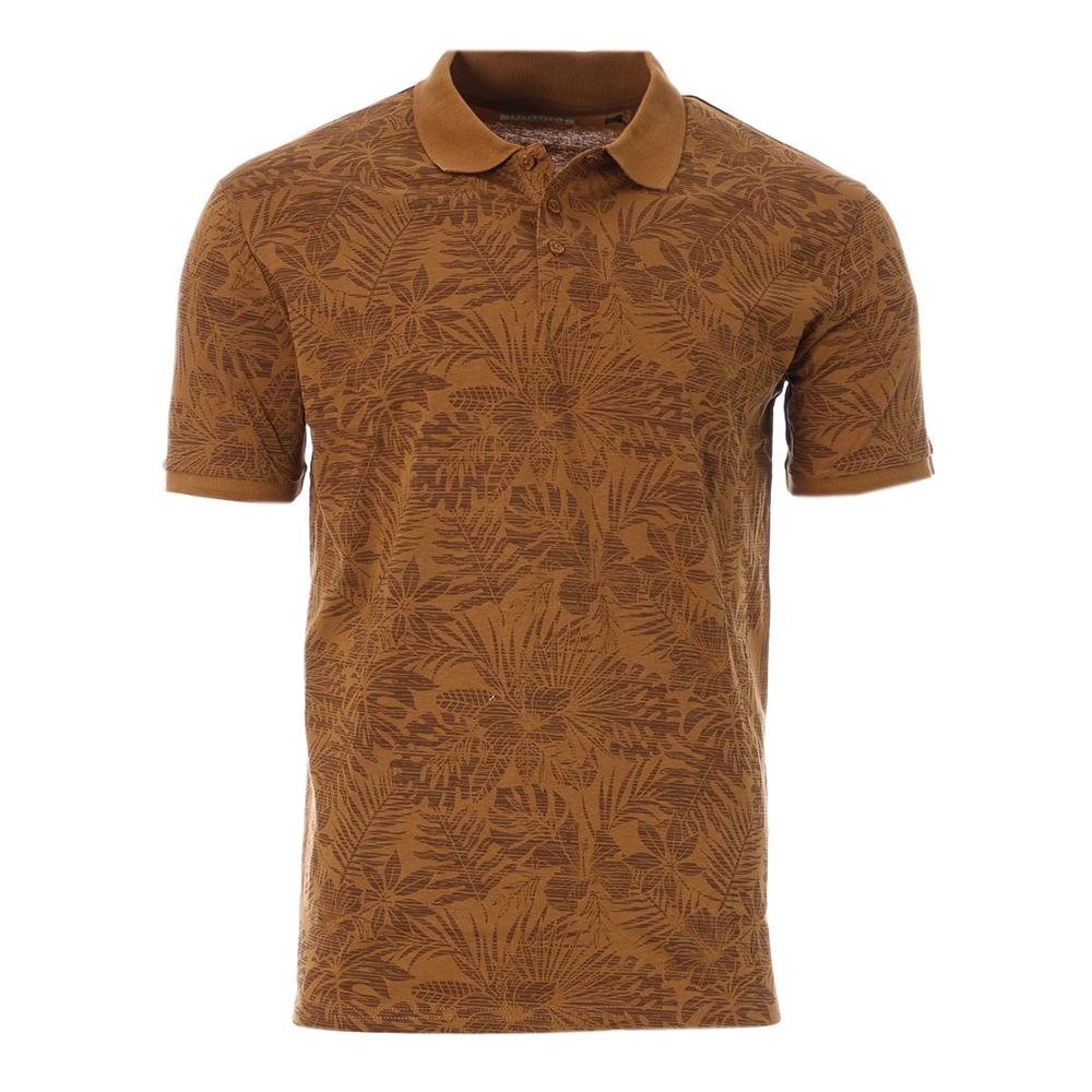 Polo Marron Homme RMS26 Tropical Fondu pas cher