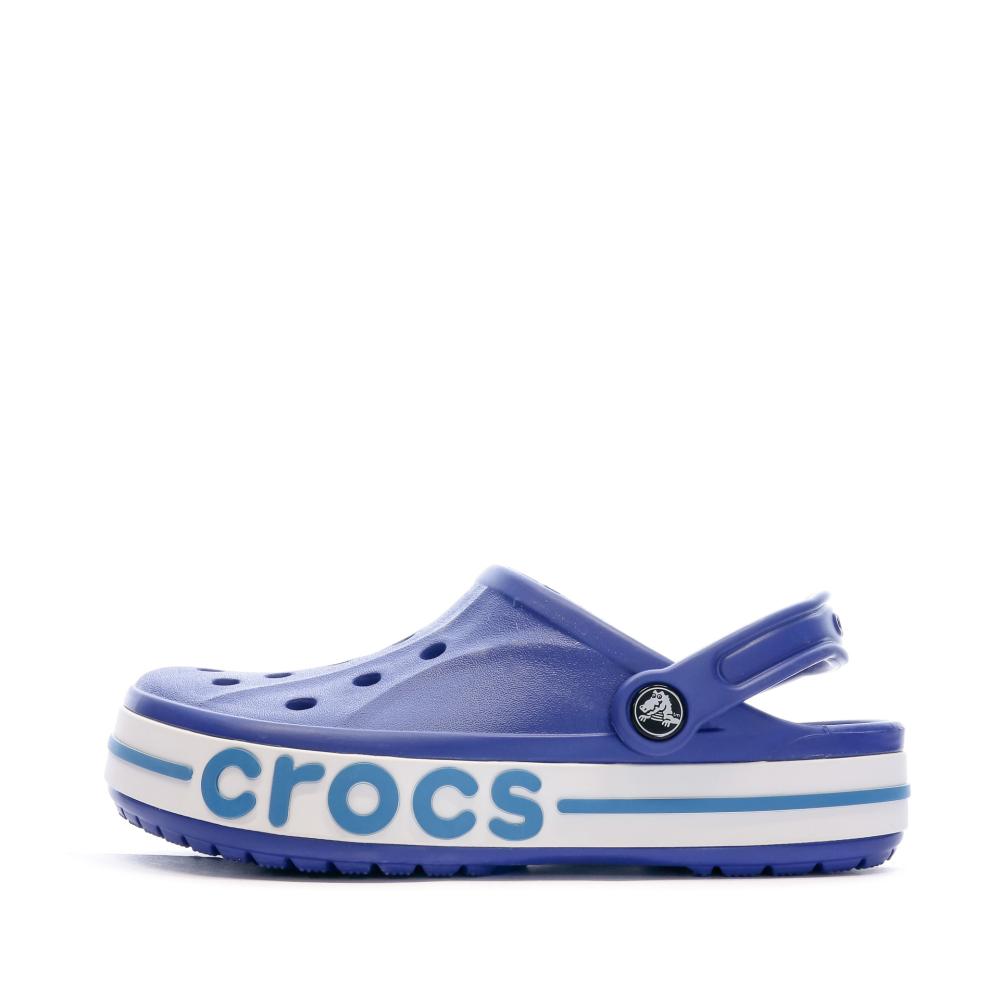 Sandales Crocs Bleu Femme Bayaband Clog pas cher