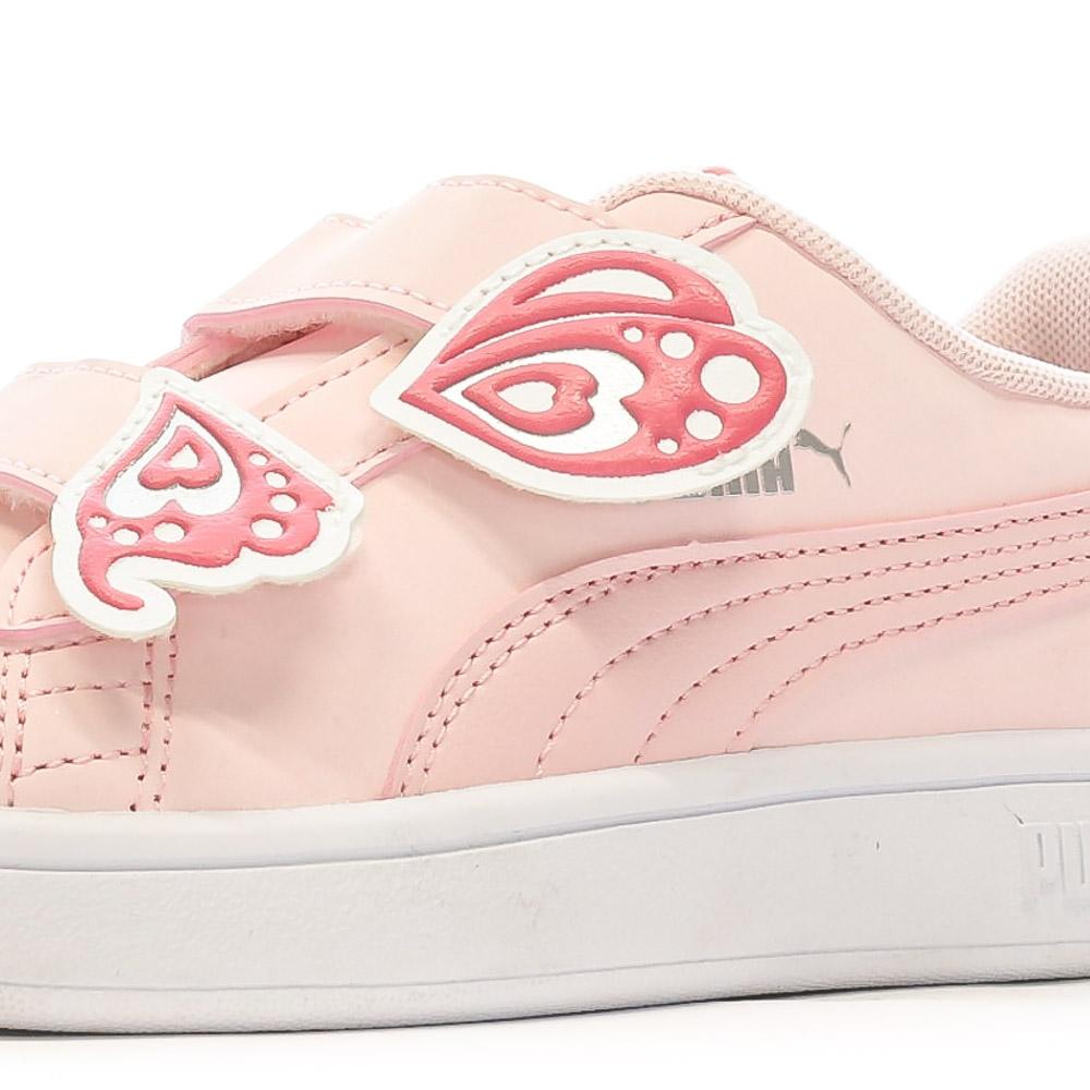 Baskets Rose Fille Puma Smash Butterfly Espace des marques