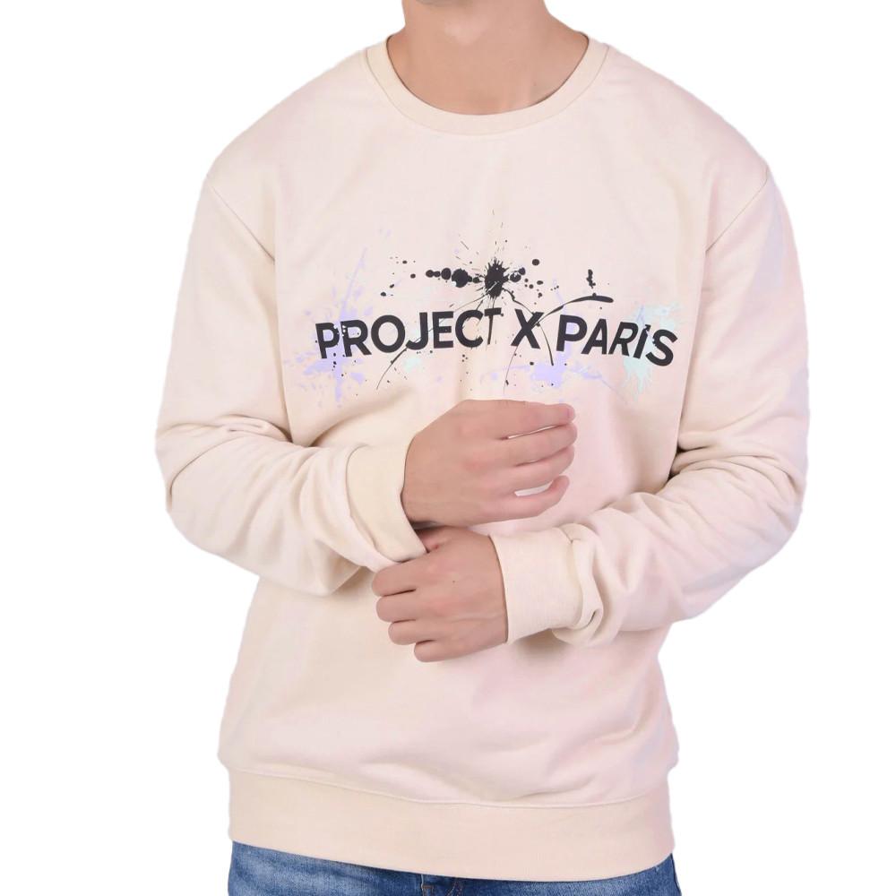 Sweat Beige Homme Project X Paris 2220136 pas cher