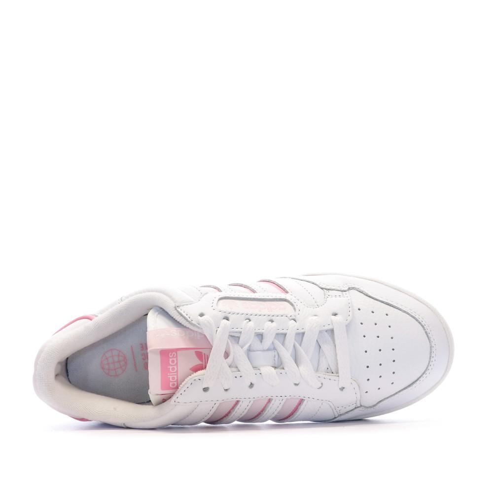 Shops adidas continental 80 rose femme