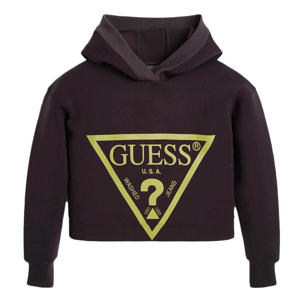 Sweat Noir Fille Guess Active J2RQ22KAMN2 pas cher