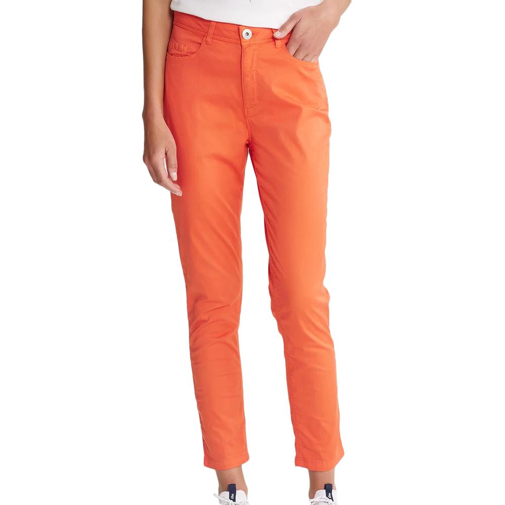 Pantalon orange shops femme