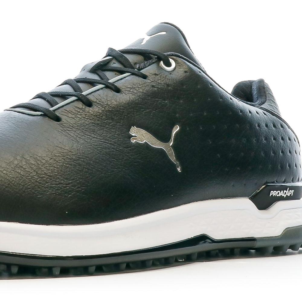 Chaussures de golf Noire/Argent Homme Puma Padapt Alphcat vue 7