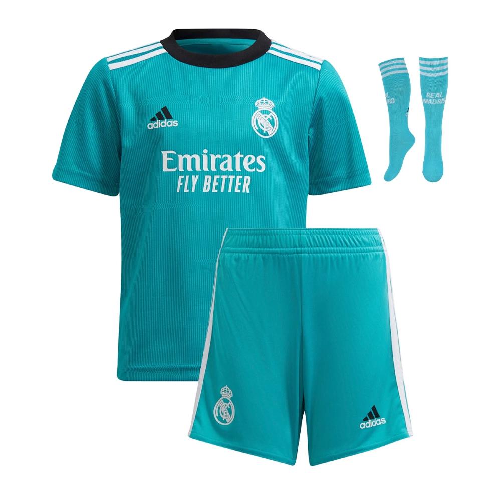 Real Madrid Mini-Kit Third Enfant Adidas 2021/2022 pas cher