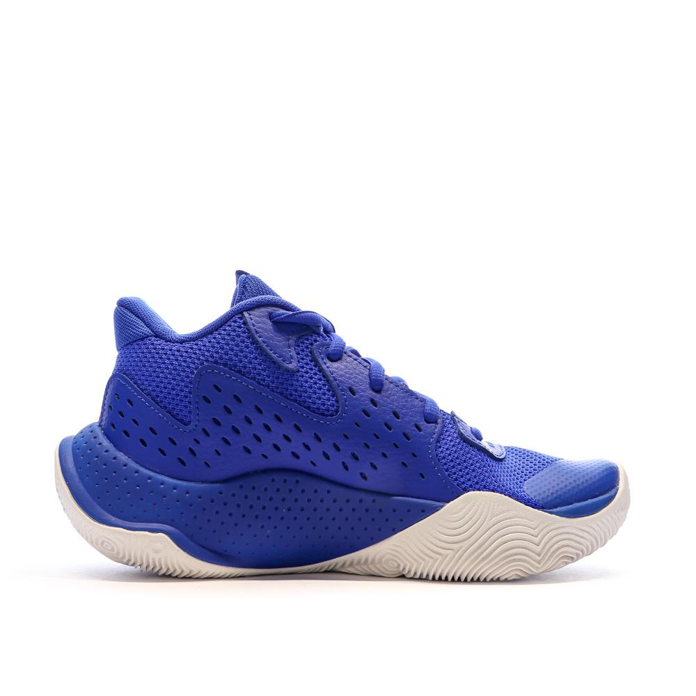 Chaussures de Basket Bleu Mixte Under Armour Jet 23 vue 2