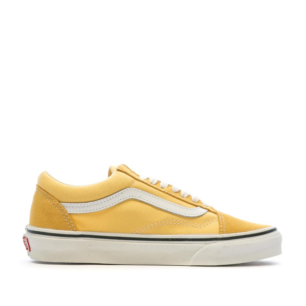 Baskets Jaunes Homme Vans Ua Old Skool vue 2