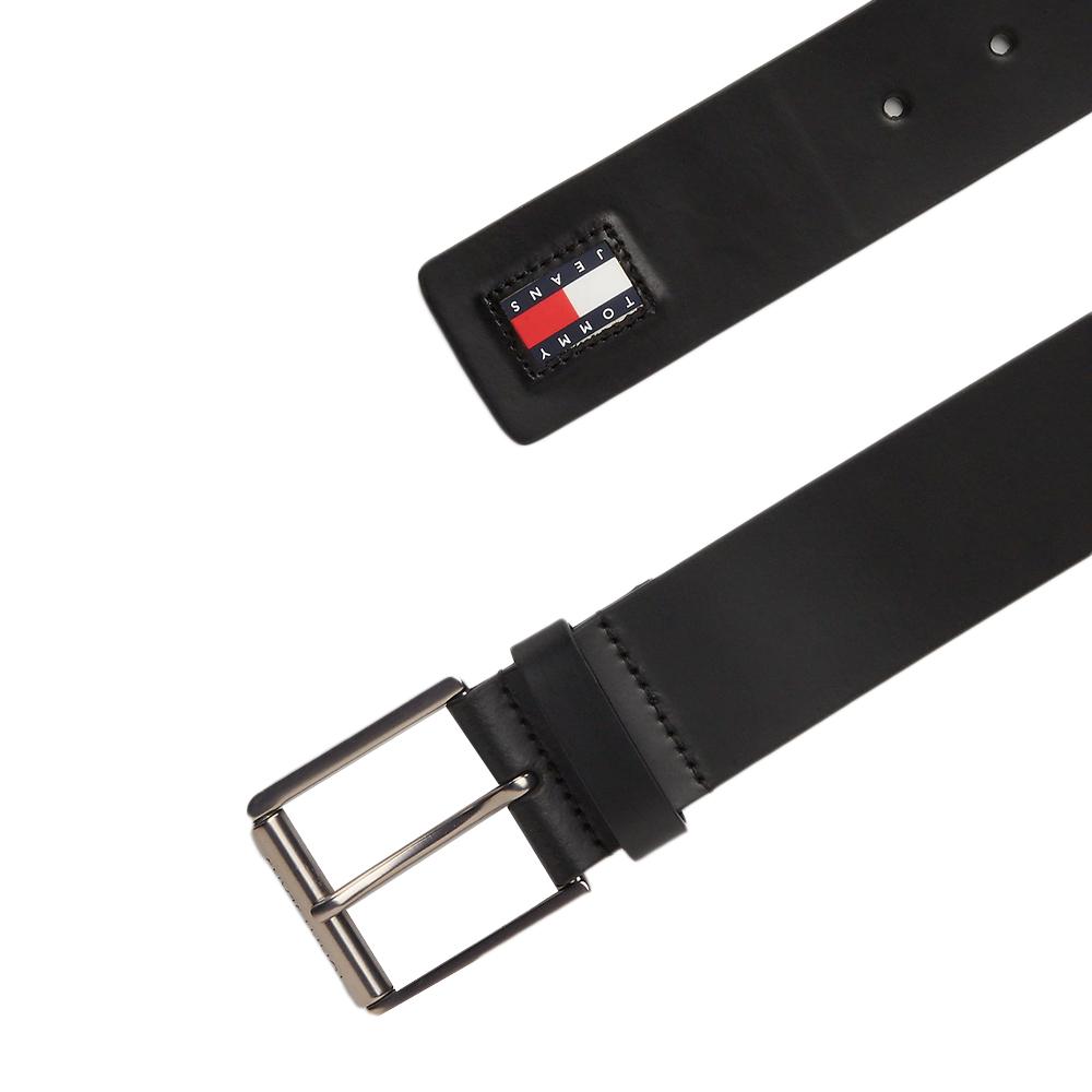 Ceinture Noir Homme Tommy Hilfiger Flag Leather vue 2