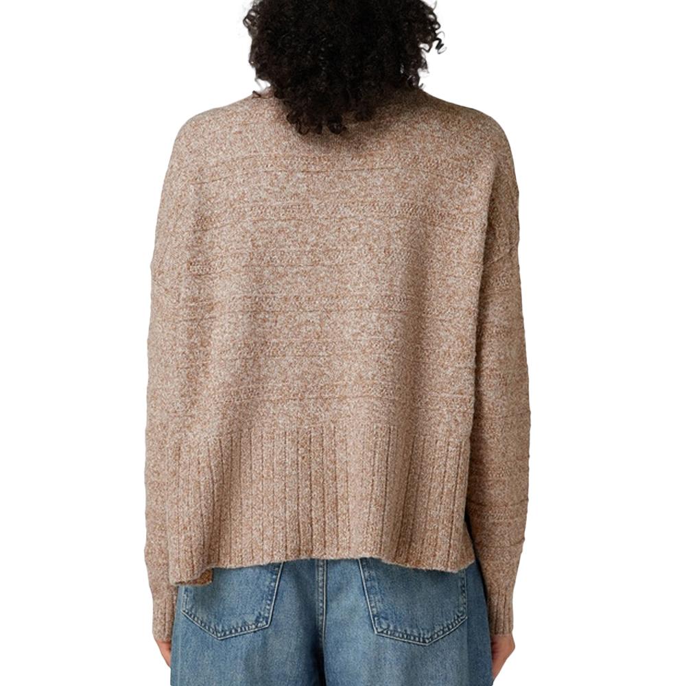 Pull Marron Femme Vero Moda Doffy vue 2