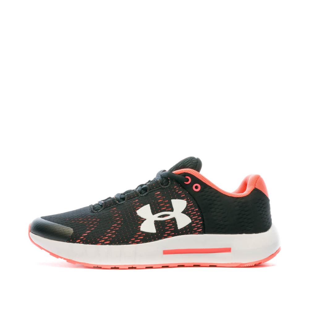 Chaussures de running Noires Femme Under Armour Micro pas cher