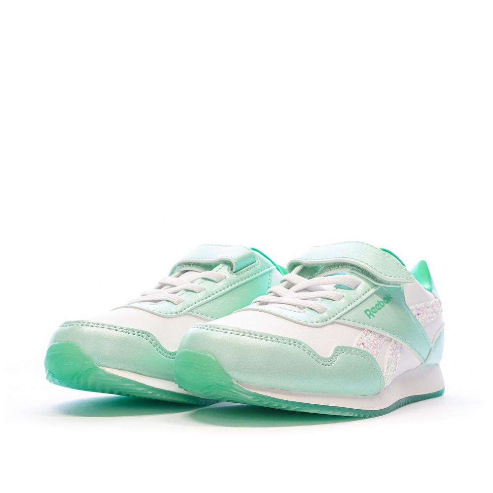 Baskets Blanc/Vert Fille Reebok Reebok Royal vue 6