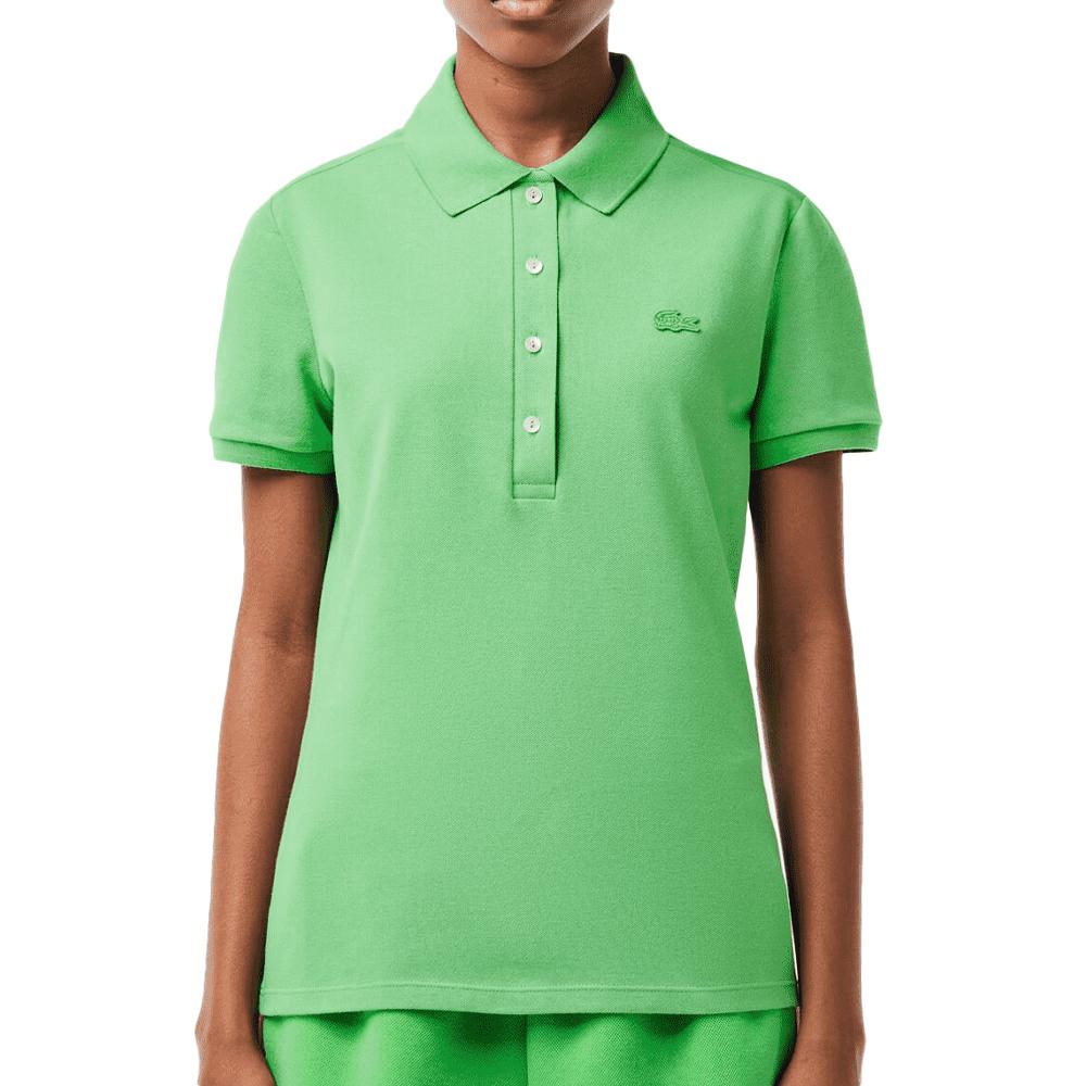 Polo Vert Femme Lacoste PF5462