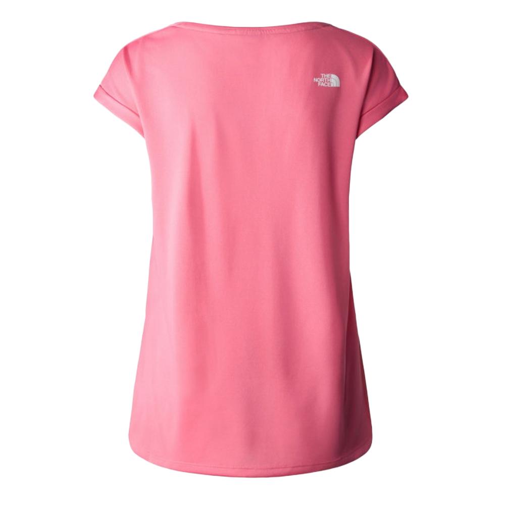 T-shirt Rose Femme The North Face Tanken vue 2