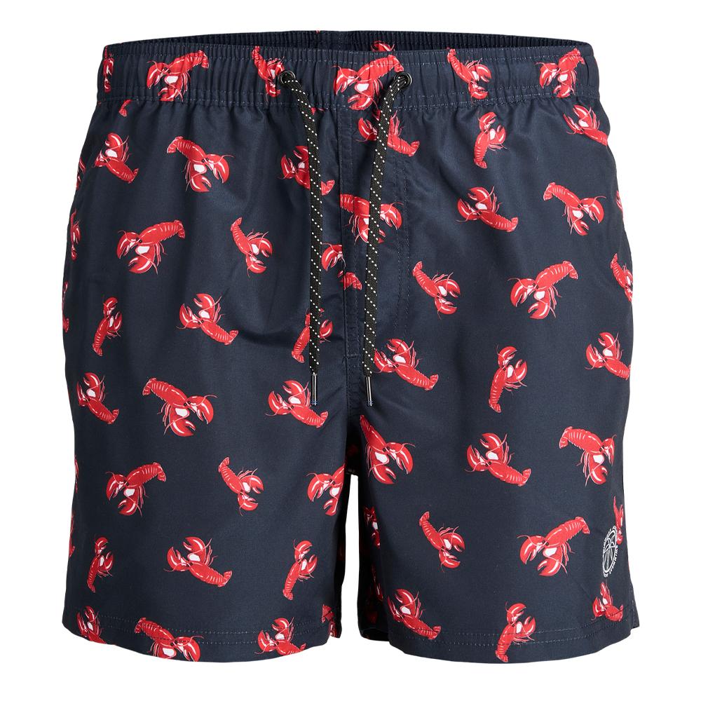 Short de bain Marine Homme JACK & JONES Homard pas cher