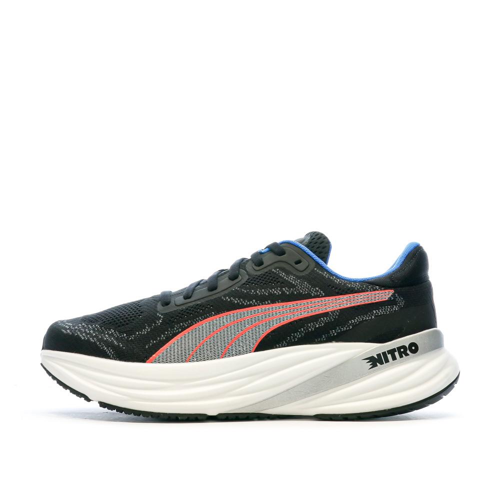 Chaussures de running Noir/Rouge/Grise Homme Puma Magnify Nitro pas cher