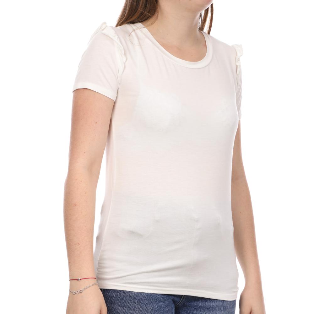 T-shirt Blanc Femme Teddy Smith Tolan pas cher