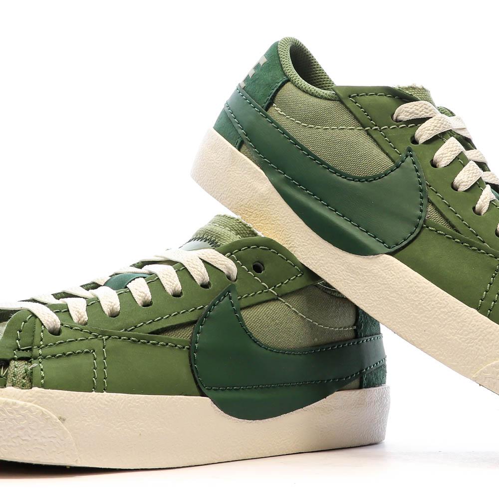 Baskets Vertes Homme Nike Blazer Jumbo vue 7