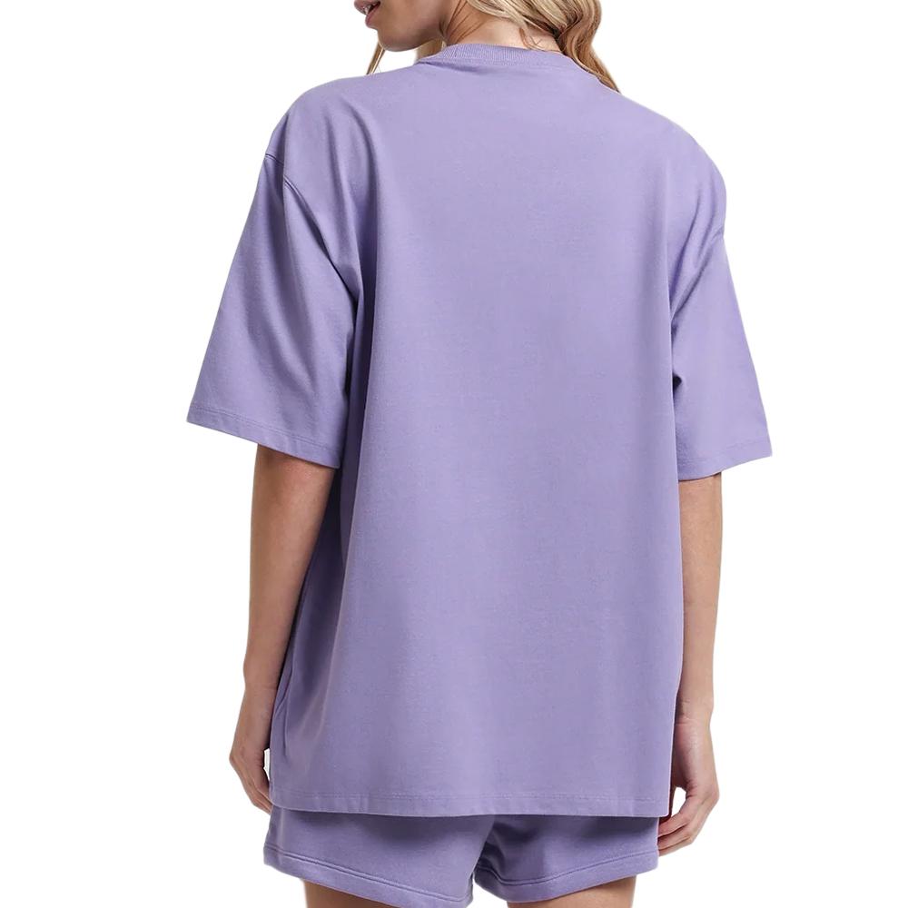 T-shirt Violet Femme Adidas IA6462 vue 2