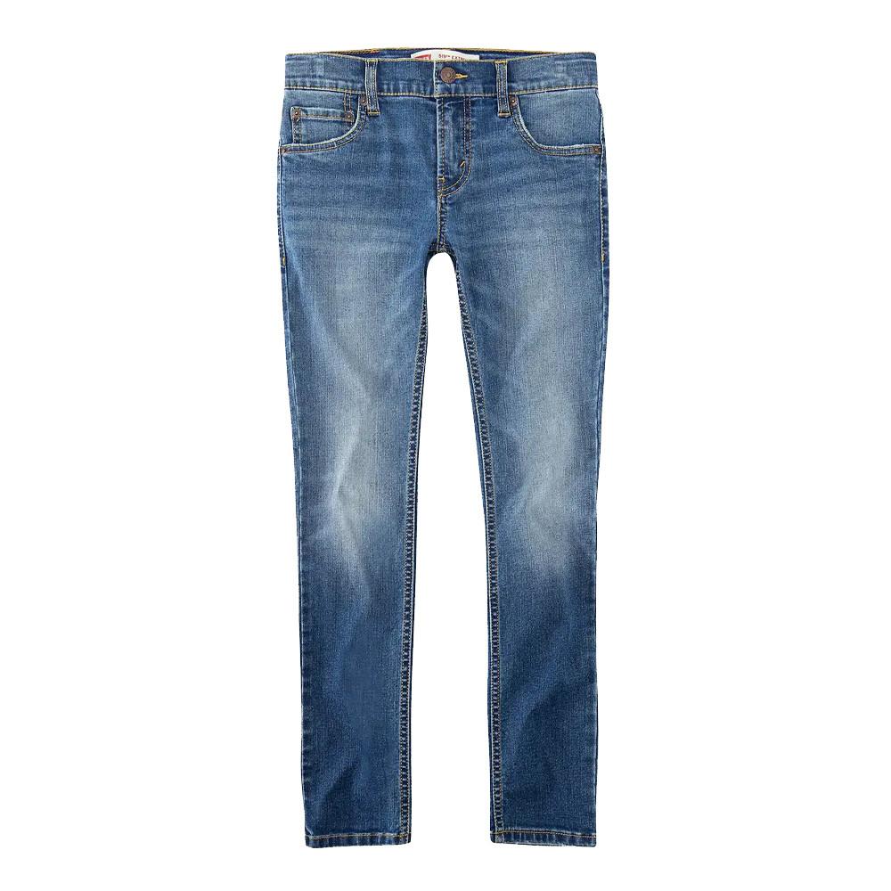 Jeans Bleu Skinny Garçon Levis 519 pas cher