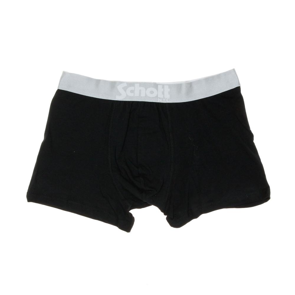 Boxer Noir Homme Schott William pas cher