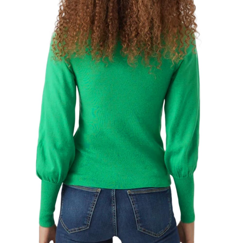 Pull Vert Femme Vero Moda Hollykari vue 2