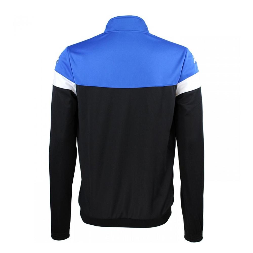 Sweat Noir/Bleu Garçon Kappa Vacone vue 2