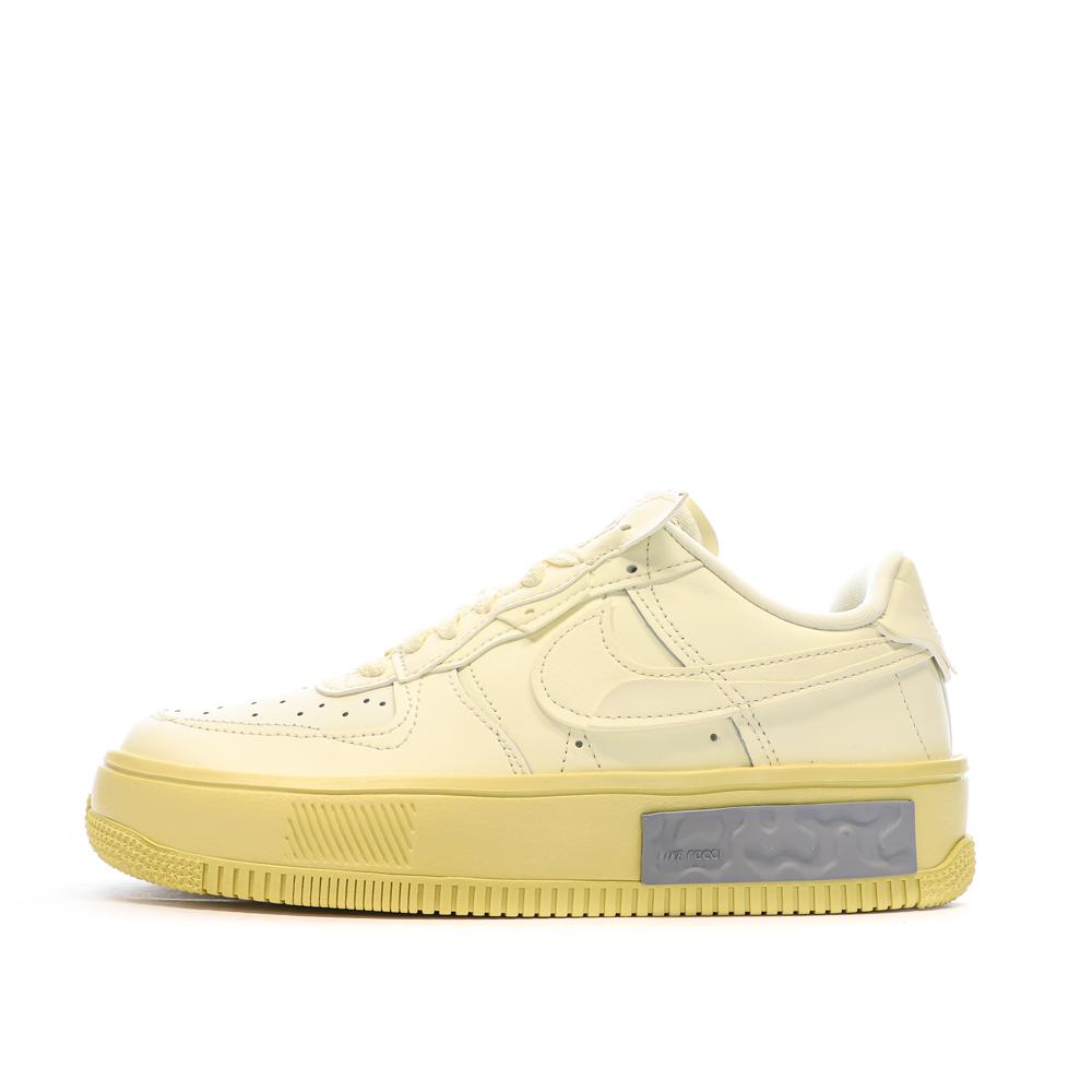 Baskets Écru Femme Nike Air Force 1 Fontanka pas cher