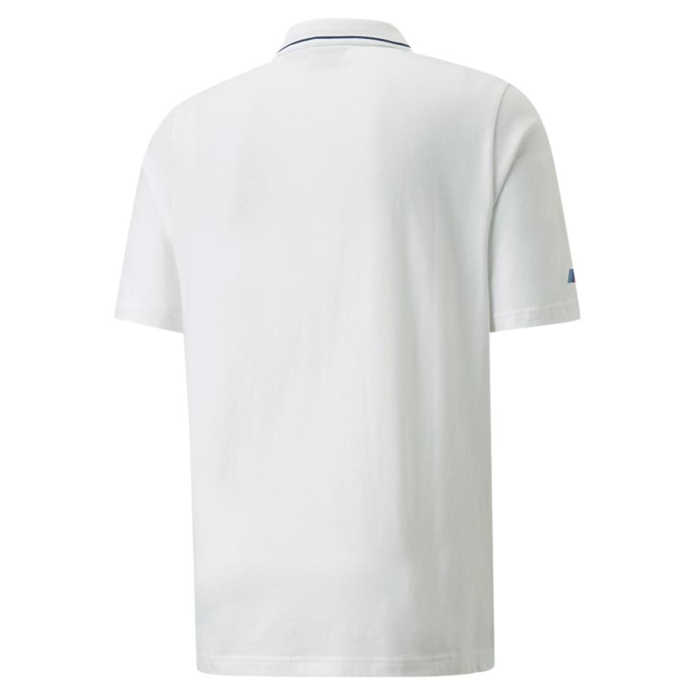 Polo Blanc Homme Puma Bmw Motorsport vue 2