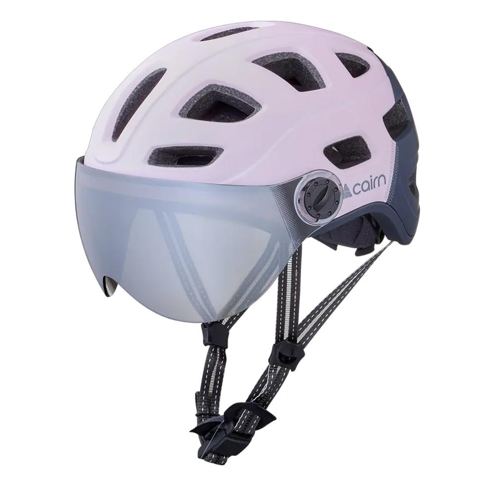 Casque de Vélo Rose/Gris Femme Cairn Quartz Visor pas cher