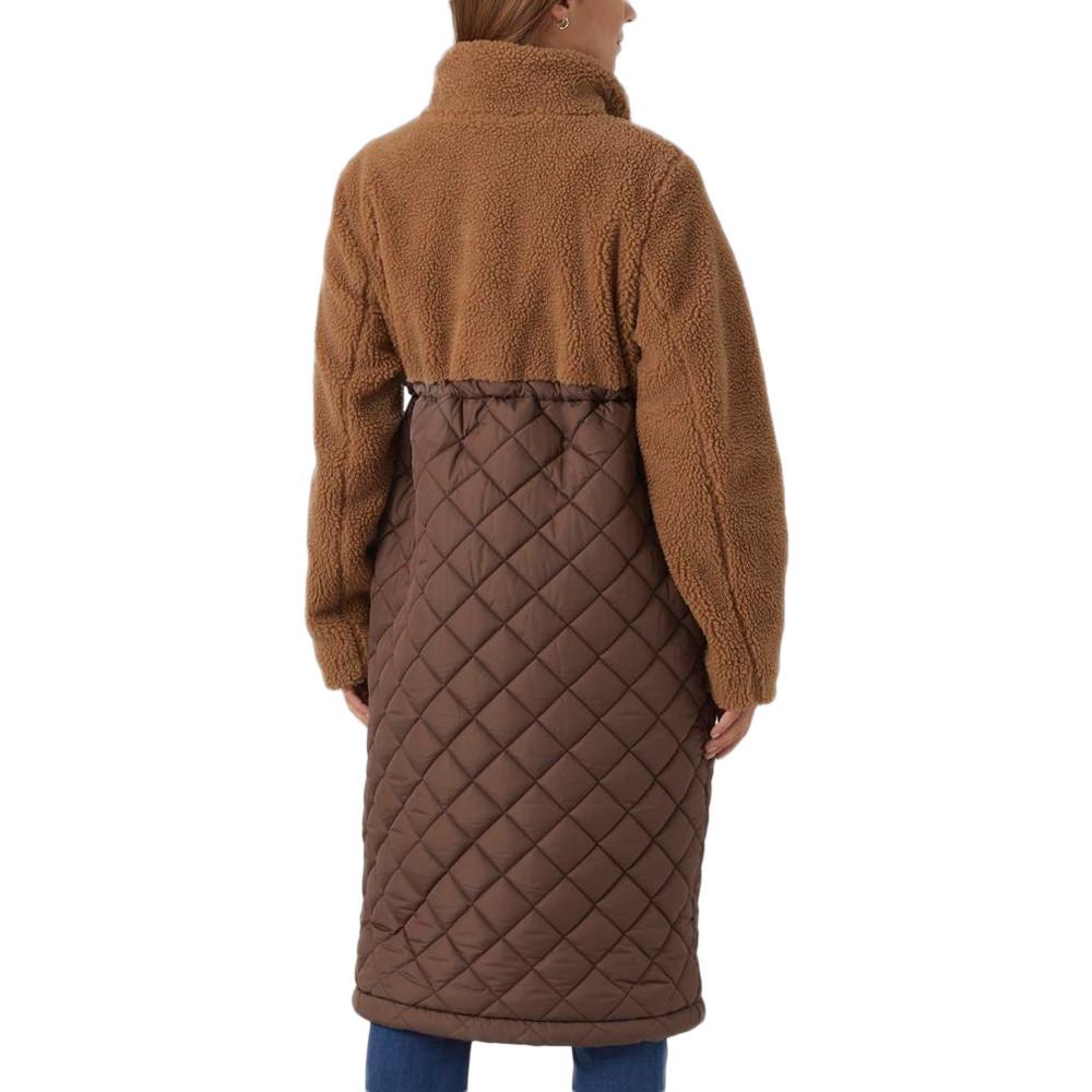 Manteau Marron Femme Mamalicious Theodora vue 2