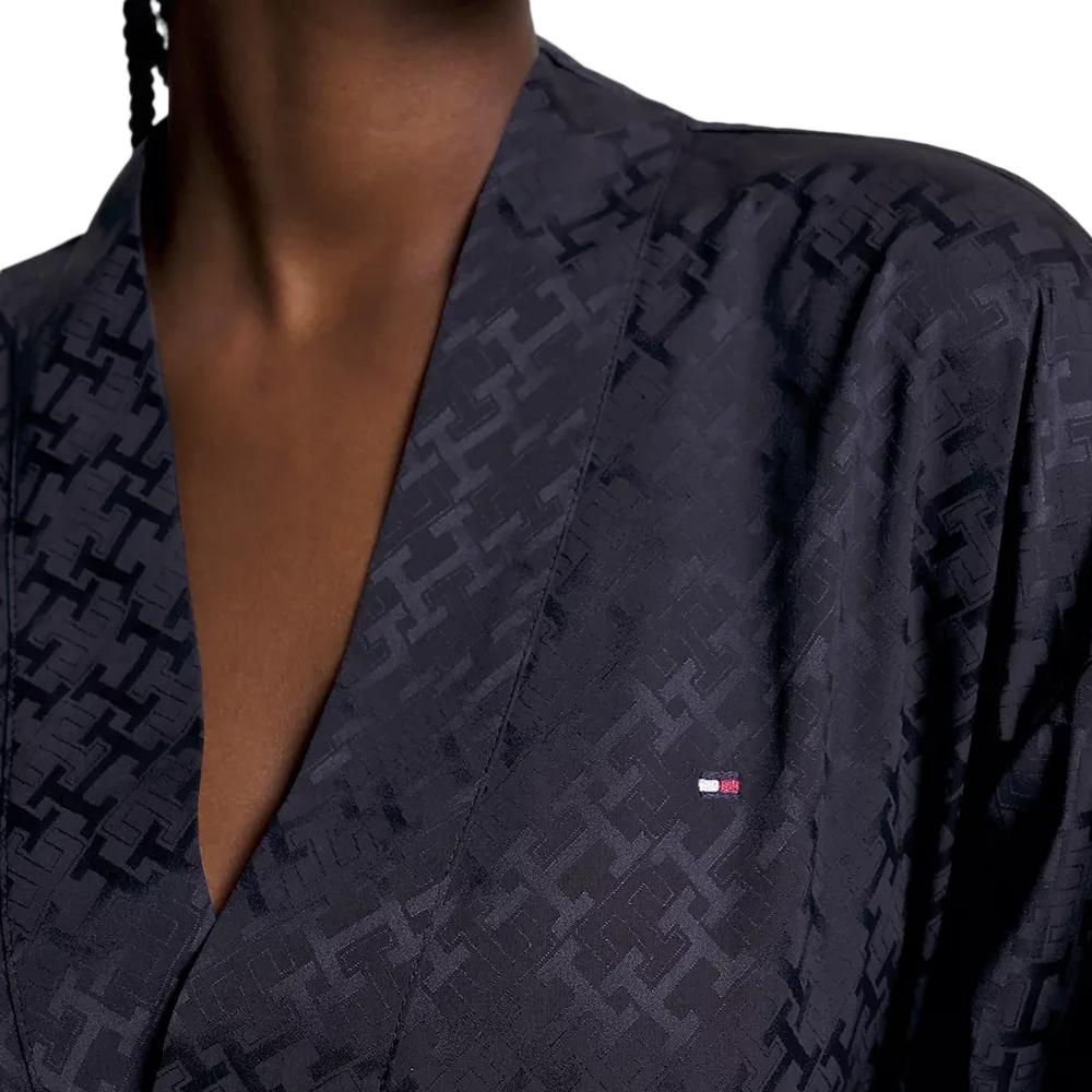 Kimono Marine Femme Tommy Hilfiger UW0UW04331 vue 3