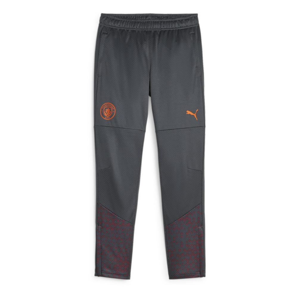 Manchester City Pantalon de survêtement Gris Garçon Puma 23/24 pas cher