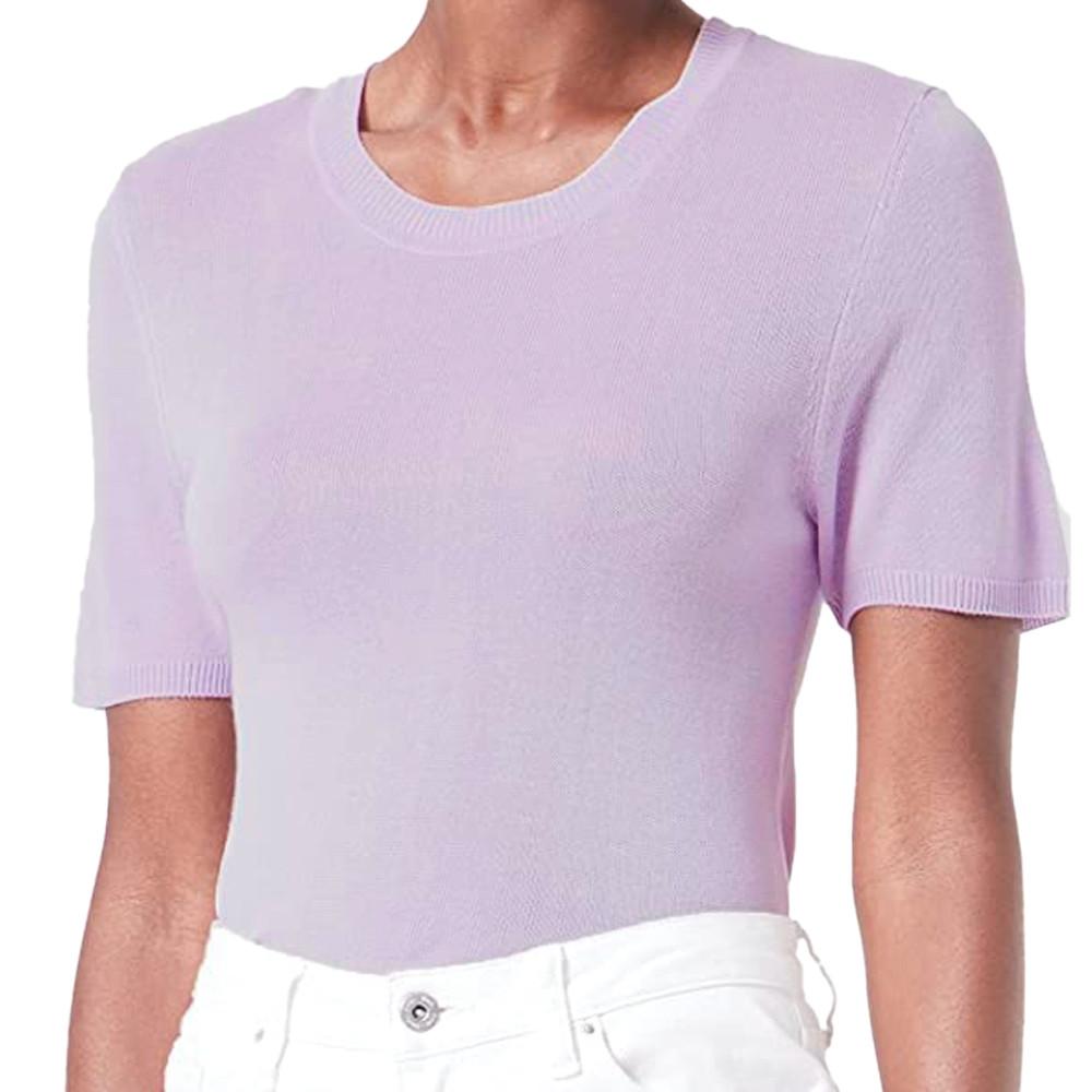 T-shirt Mauve Femme Only Shirley pas cher