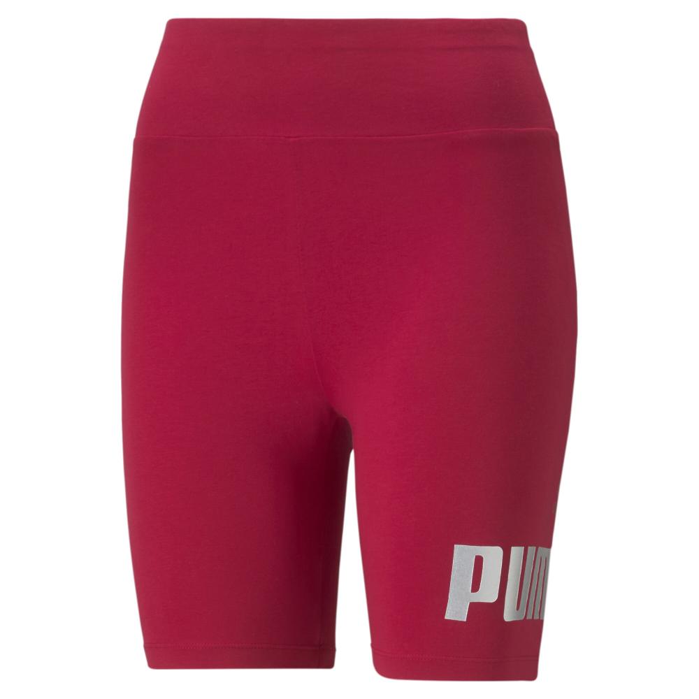 Short Cycliste Rouge Femme Puma Essential pas cher