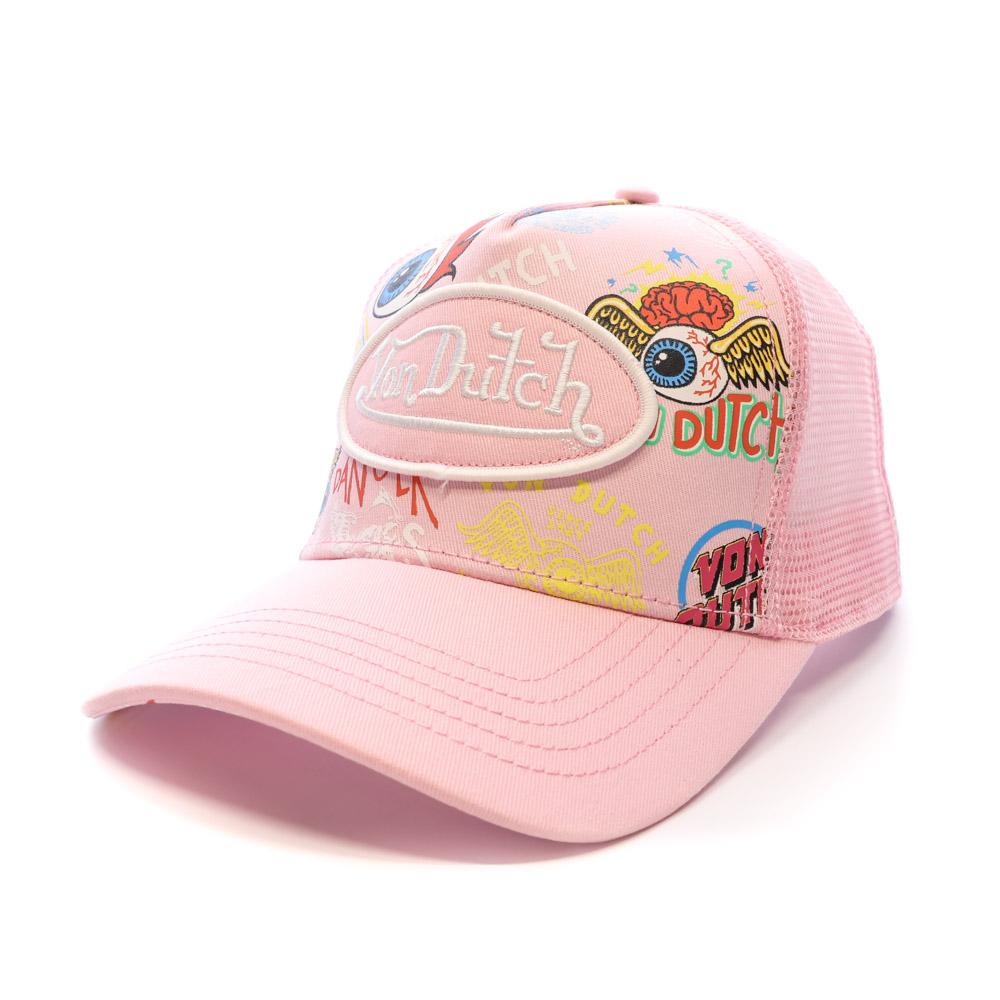 Casquette Rose Homme Von Dutch 909090 pas cher