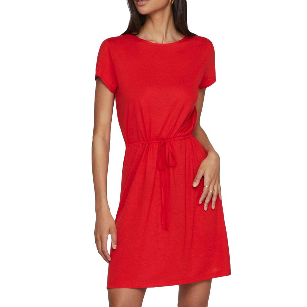 Robe Rouge Femme Vila Mooney pas cher