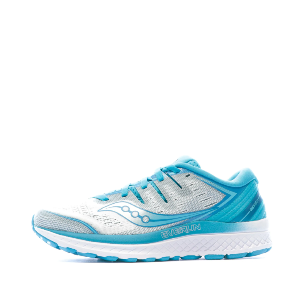 Baskets de running Bleu blanc Femme Saucony Guide ISO 2 Espace des marques