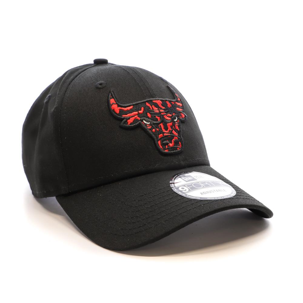 Casquette Rouge/Noire Homme New Chibul vue 2