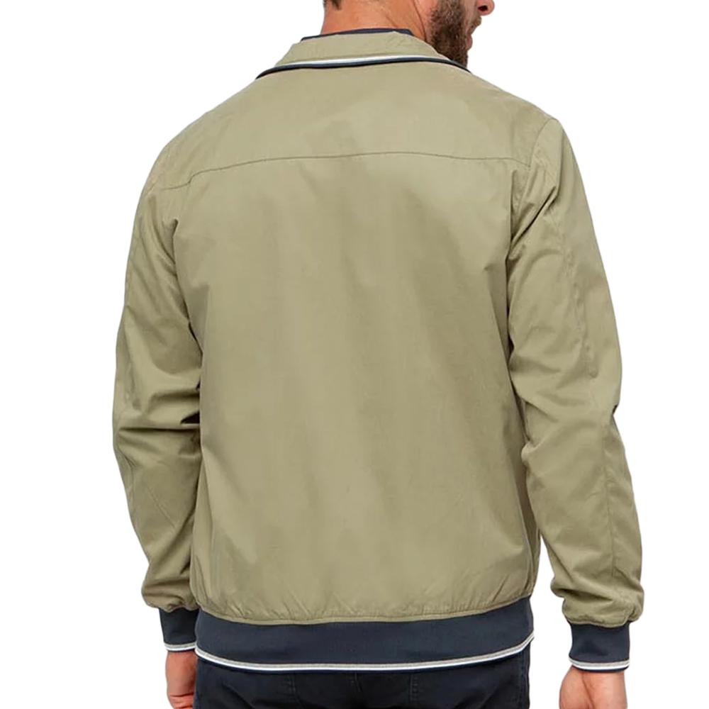 Blouson Zippé Vert Homme TBS Basimblo vue 2