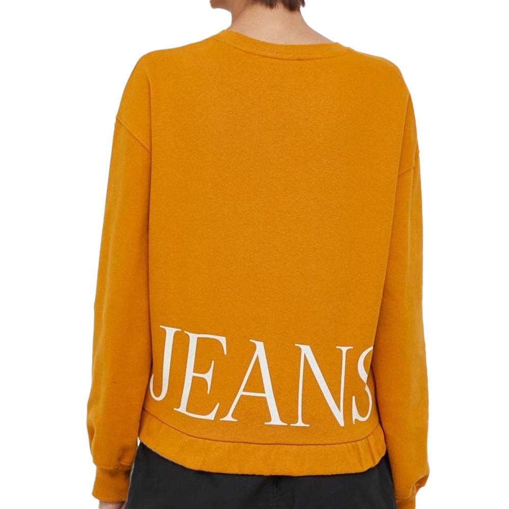 Sweat Jaune Femme Pepe Jeans Victoria vue 2