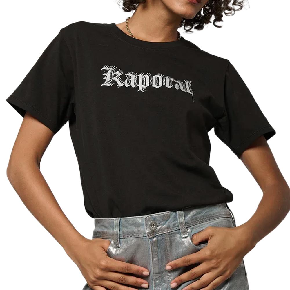 T-shirt Noir Femme Kaporal Sotic pas cher