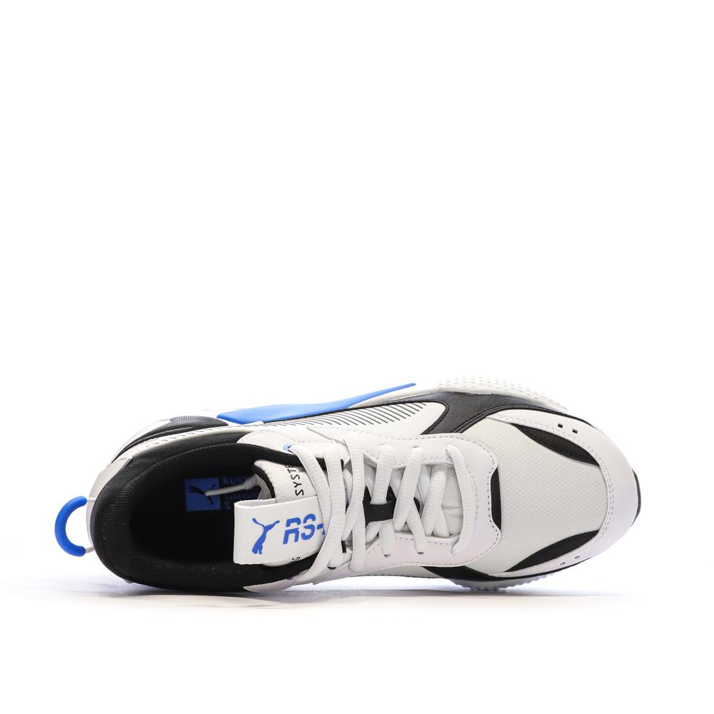 Baskets Blanches/Noires/Bleu Homme Puma Rs-x Games vue 4