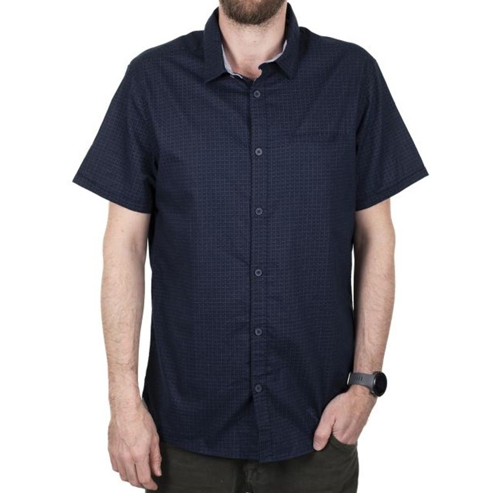 Chemise Marine à Motif Homme Teddy Smith Cut Mc pas cher