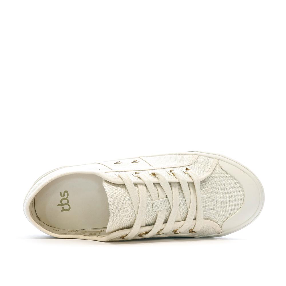 Baskets Beige Femme TBS OPIHALL vue 4